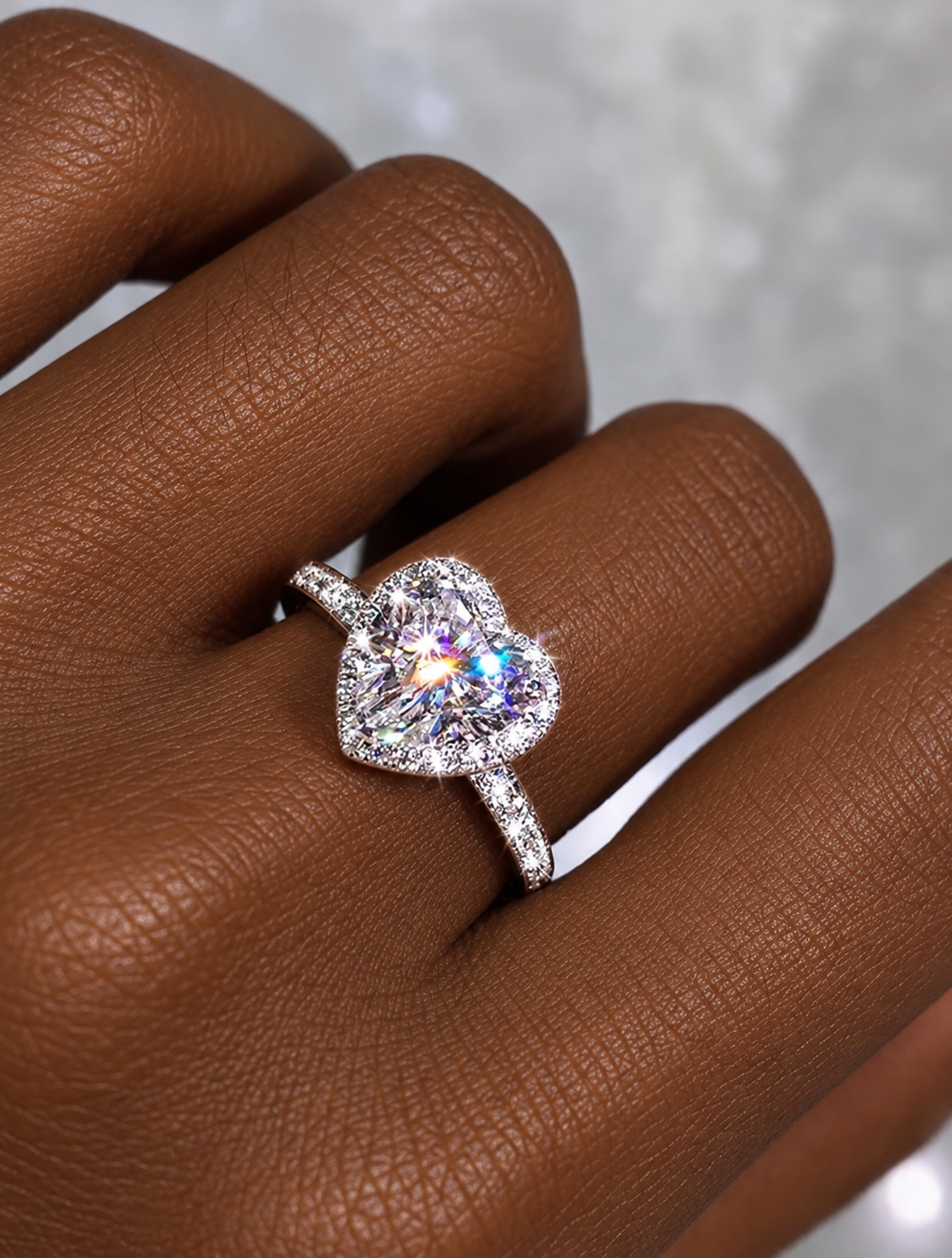 Kaychelle Heart of Luxe Ring