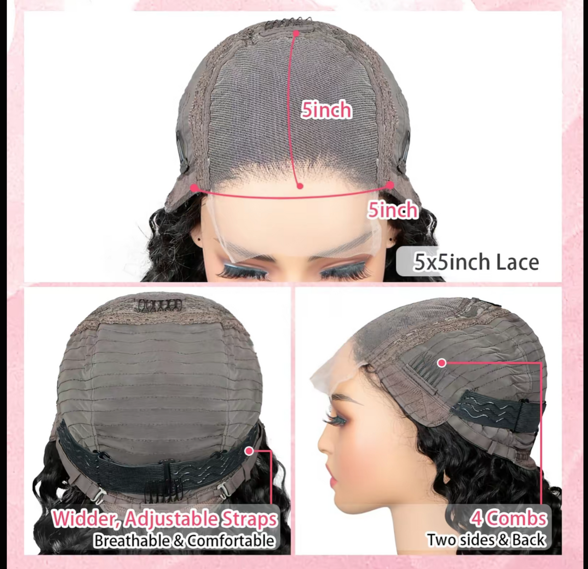 Burmese Curly 7×6 HD Lace Glueless Wig