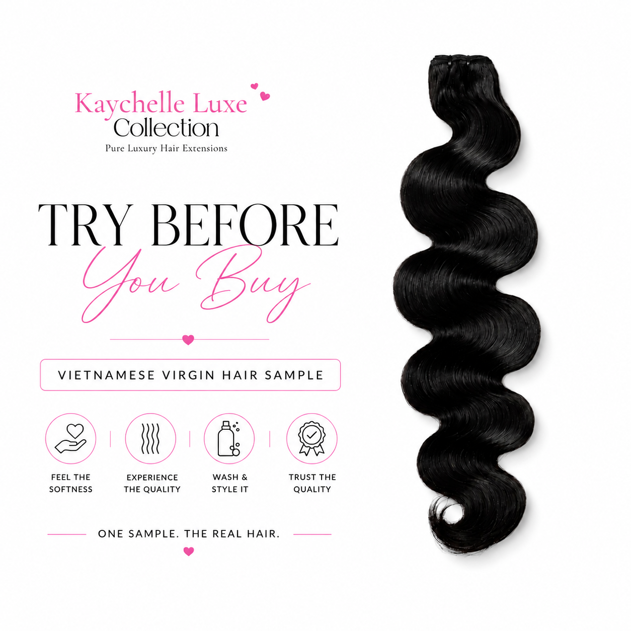 Vietnamese Virgin Hair Sample
