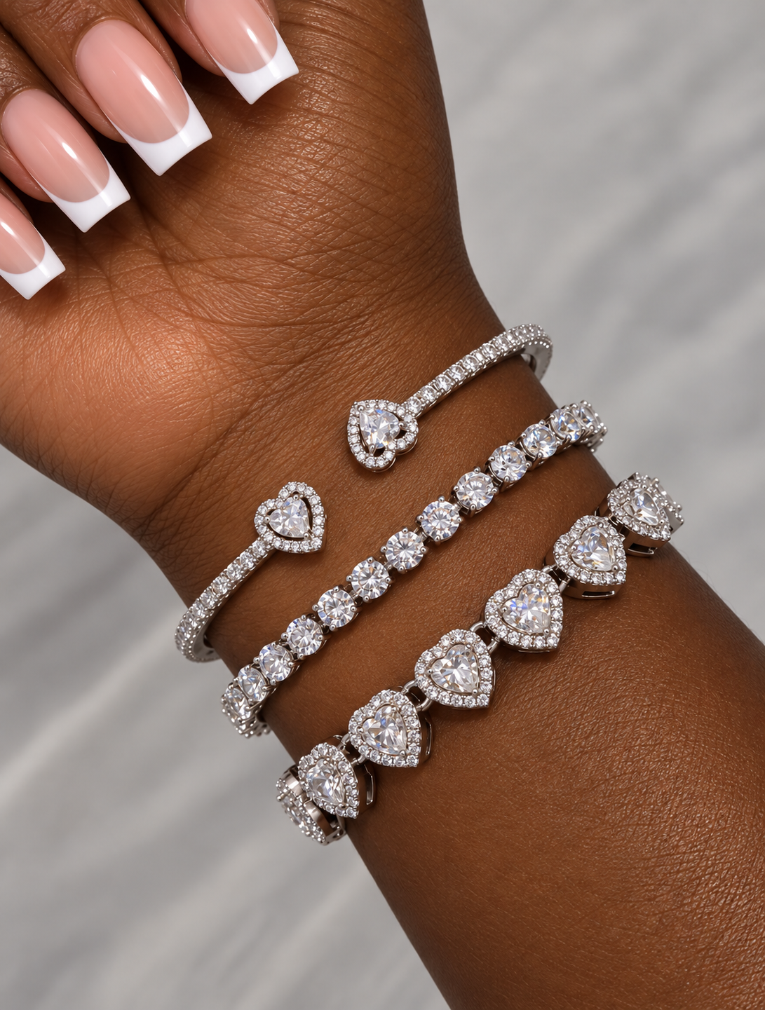 Kaychelle Heart of Luxe Bracelet Set