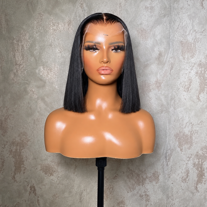100% Vietnamese Virgin Hair 13x4 HD Lace Frontal BOB Wig