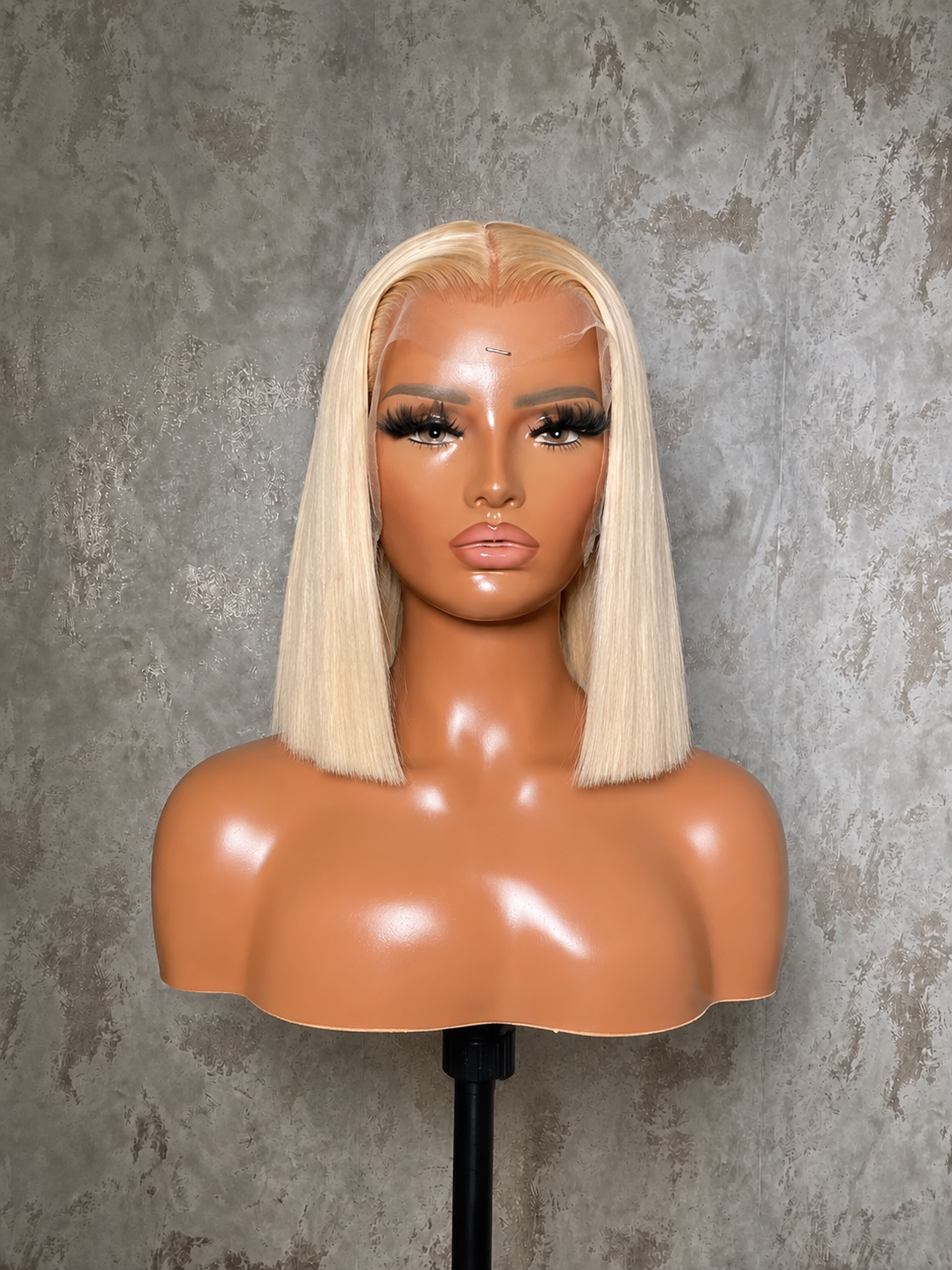 100% Vietnamese Virgin Hair 13x4 HD Lace Frontal BOB Wig (613 Blonde)