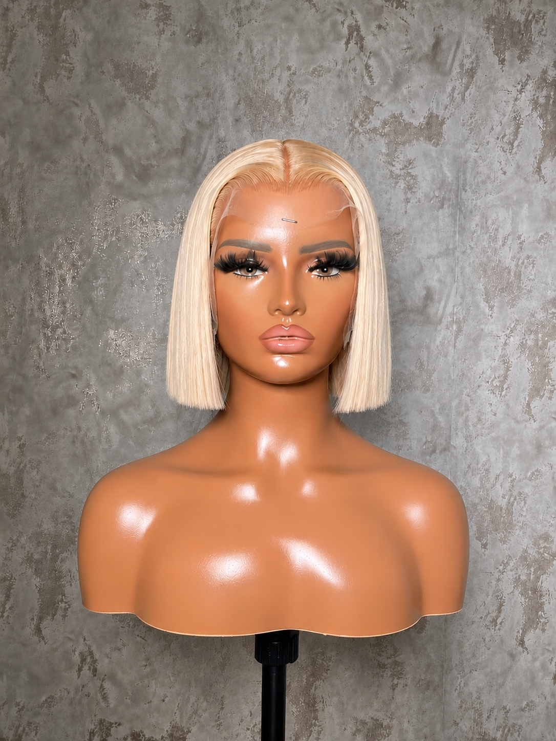 100% Vietnamese Virgin Hair 13x4 HD Lace Frontal BOB Wig (613 Blonde)