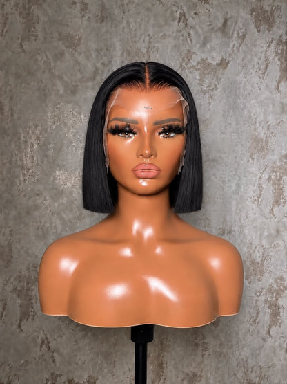 100% Vietnamese Virgin Hair 13x4 HD Lace Frontal BOB Wig