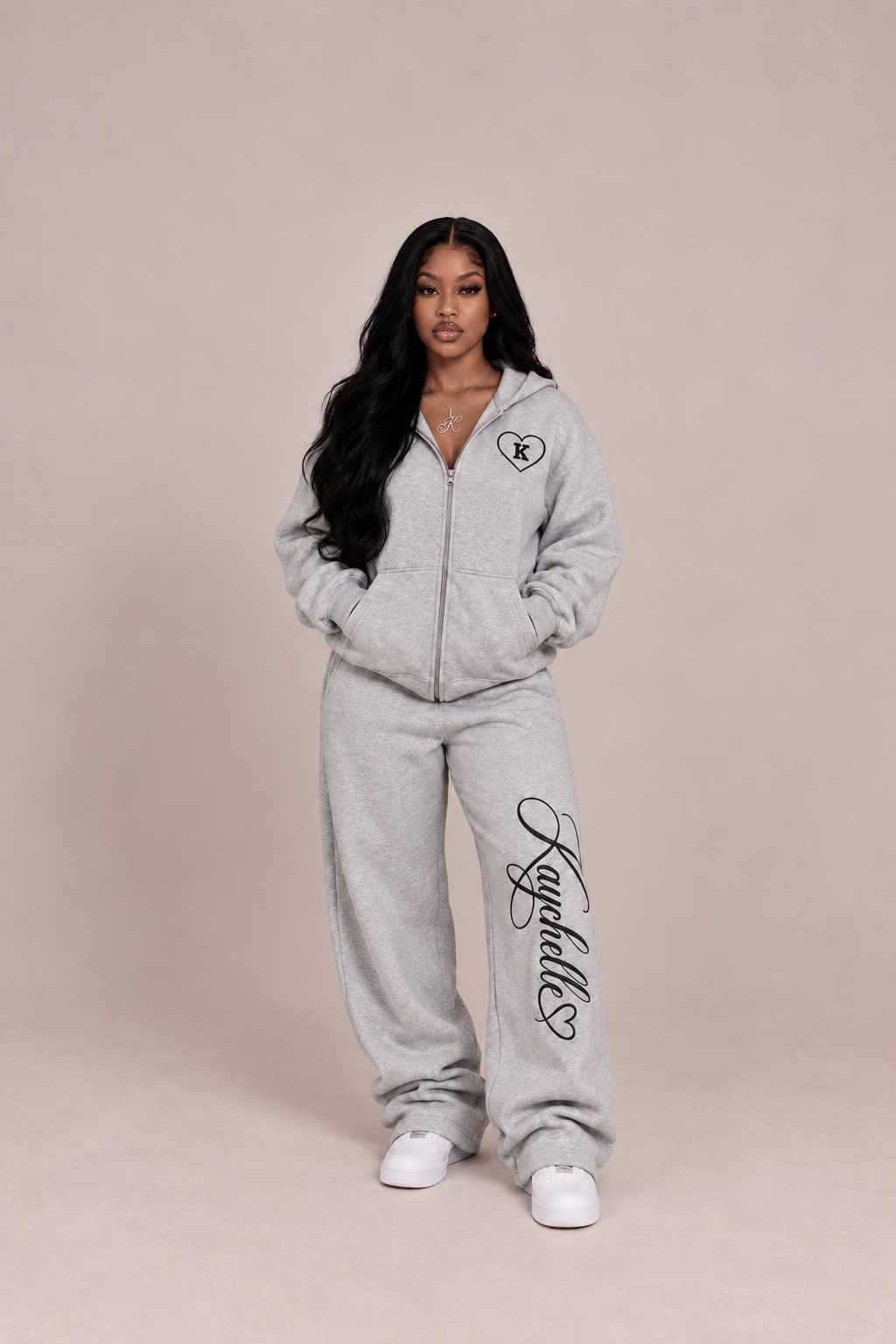 The Kaychelle Signature Zip-Up Set