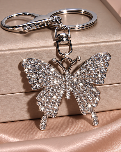 Crystal Charm Keychain