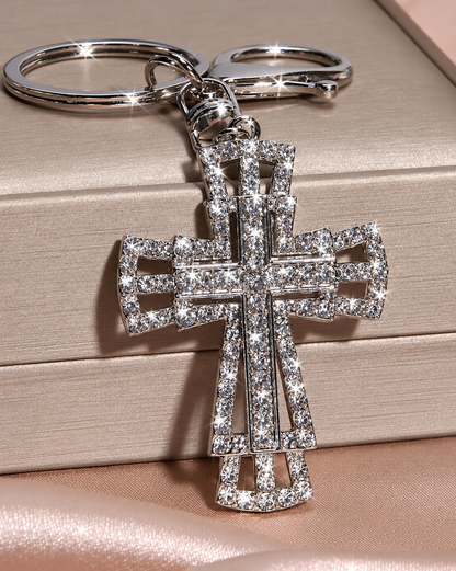 Crystal Charm Keychain