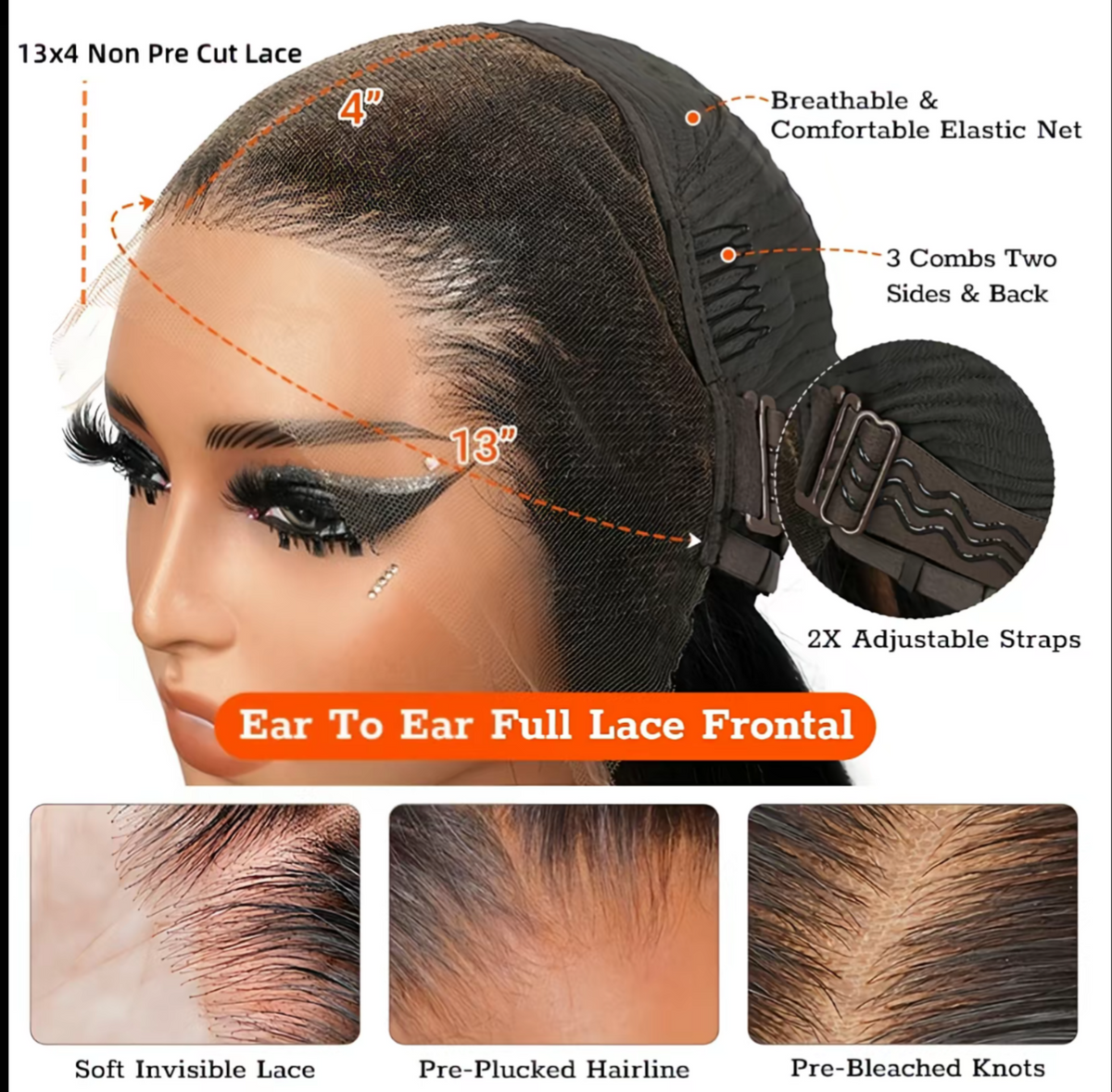 Short Curly Glueless Human Hair Wig